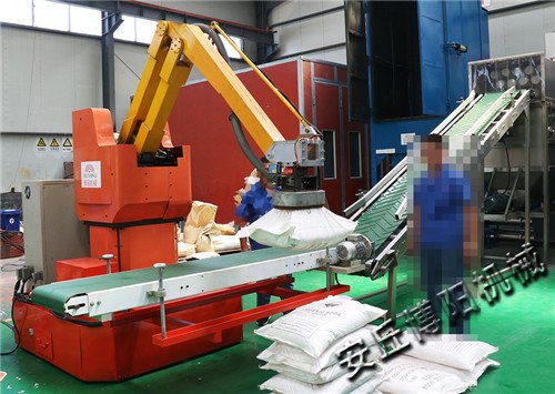 涂料、水泥卸垛机、自动拆垛机建材使用