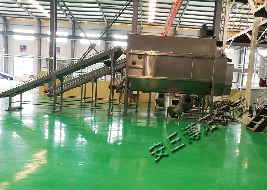 纳米粉体自动拆包系统 自动拆包机配套管链输送机