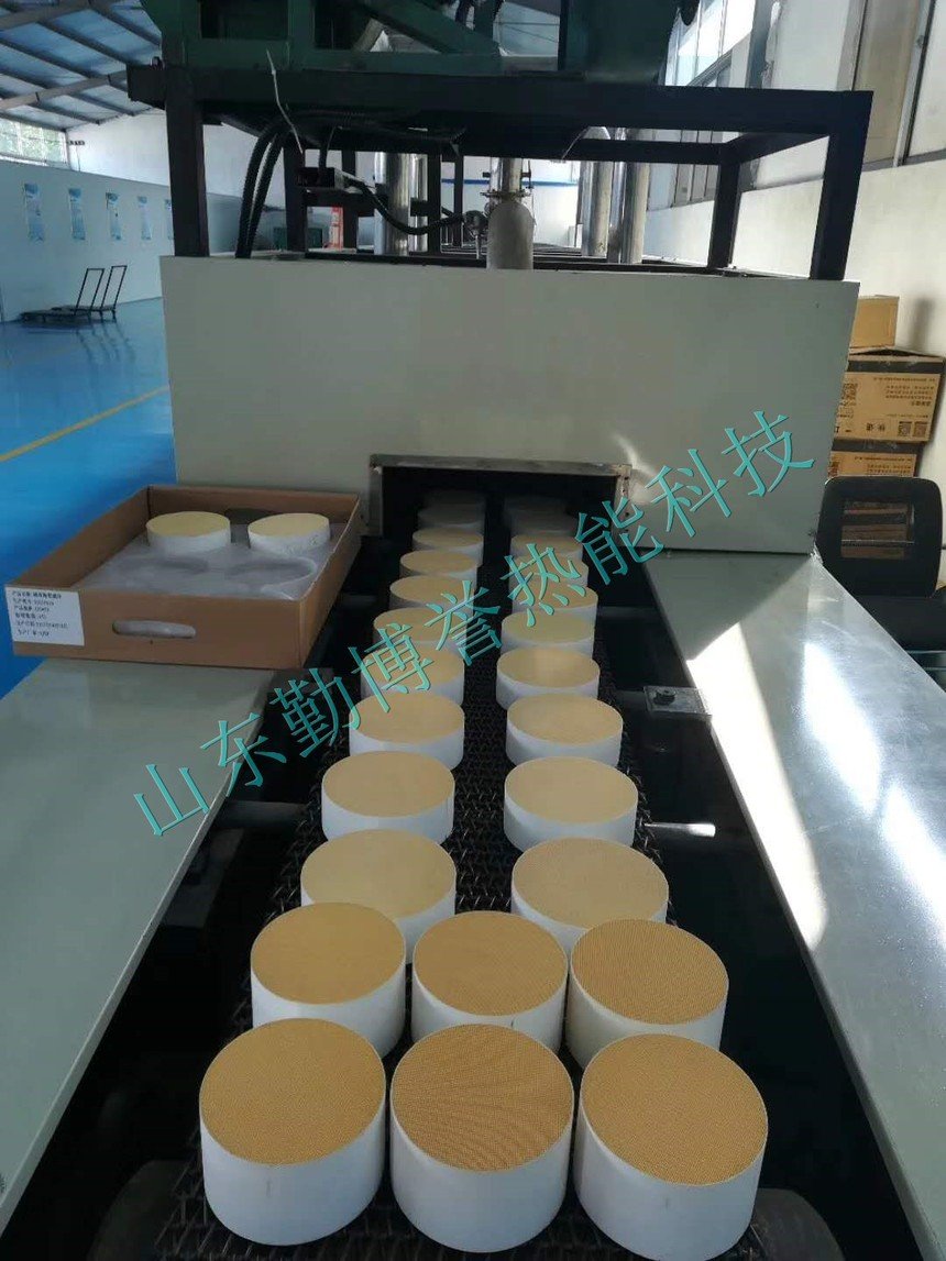 蜂窝陶瓷电热自控网带窑