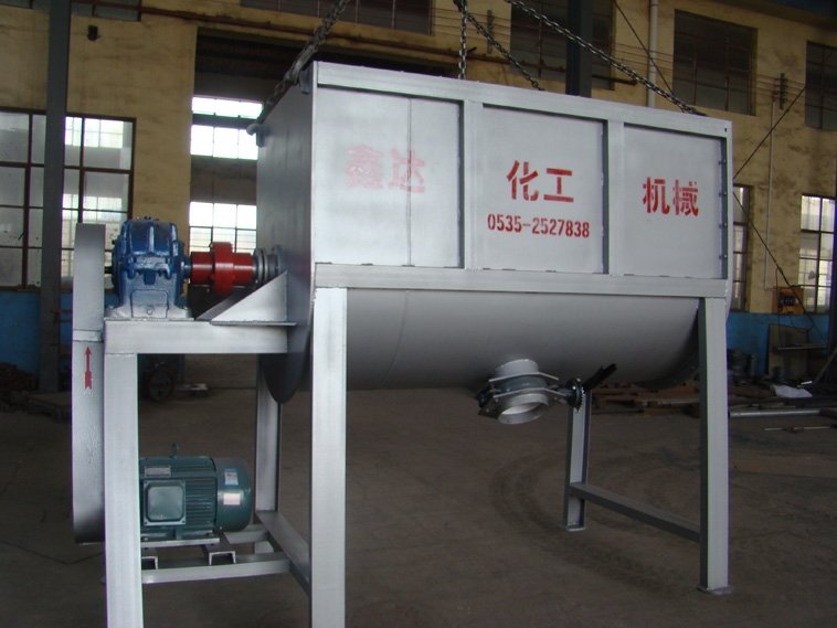 3000L卧式螺带混合机