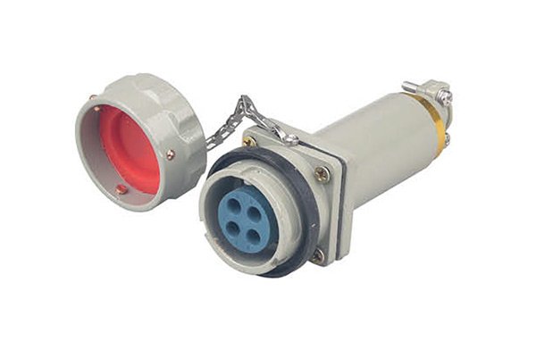 三相四极防爆插头固定插座