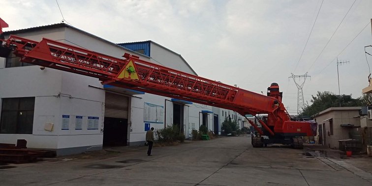 42米长履带式混凝土布料机布料臂架结构设计