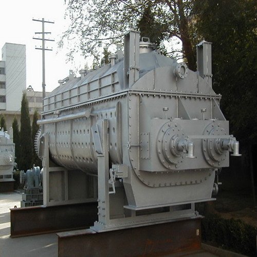 各种危费污泥专用桨叶烘干机   电镀污泥化工危费化工桨叶干燥机