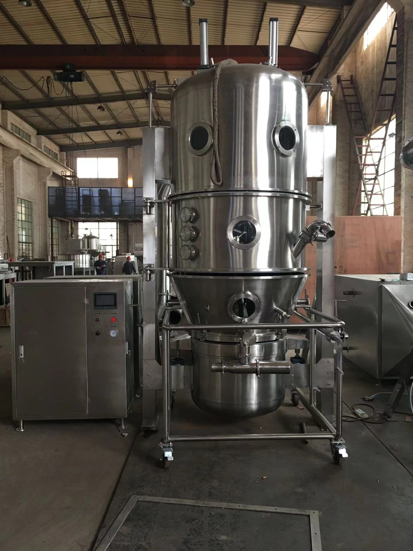 豆奶粉沸腾制粒机