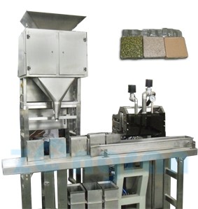 半自动真空包装机组