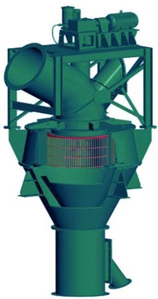 X型系列煤磨动态选粉机
