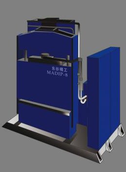 自动多缸干袋冷等静压机