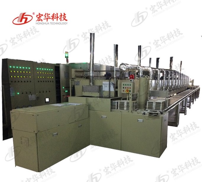 辊道推板排胶炉