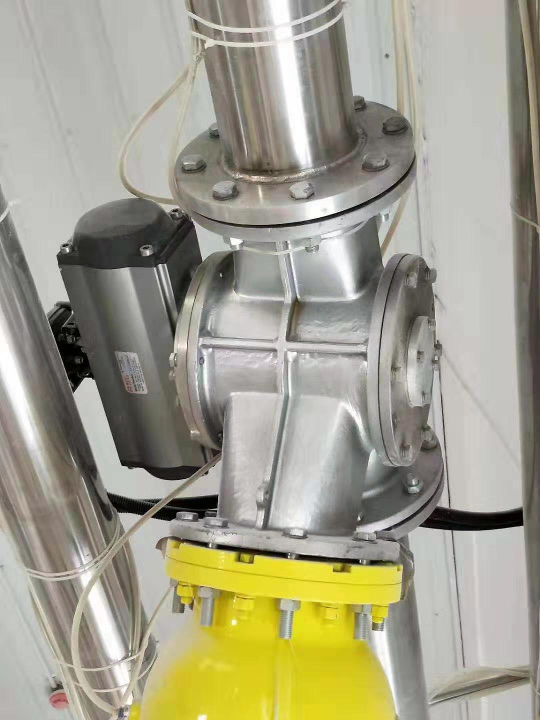 气动粉体三通阀