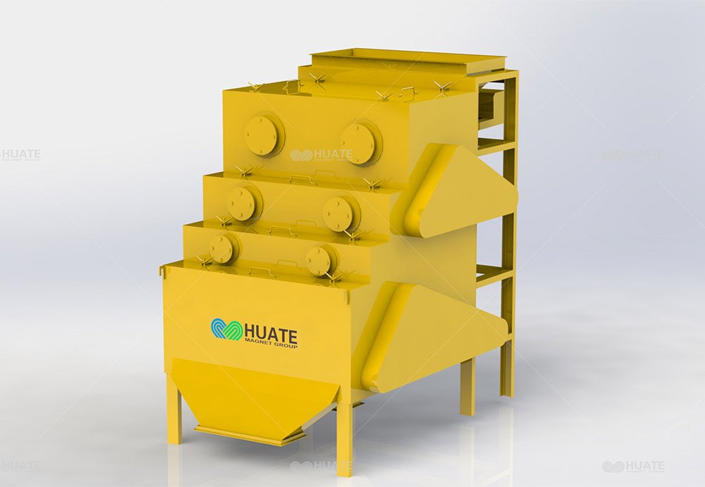 CTG系列高场强筒辊式永磁磁选机