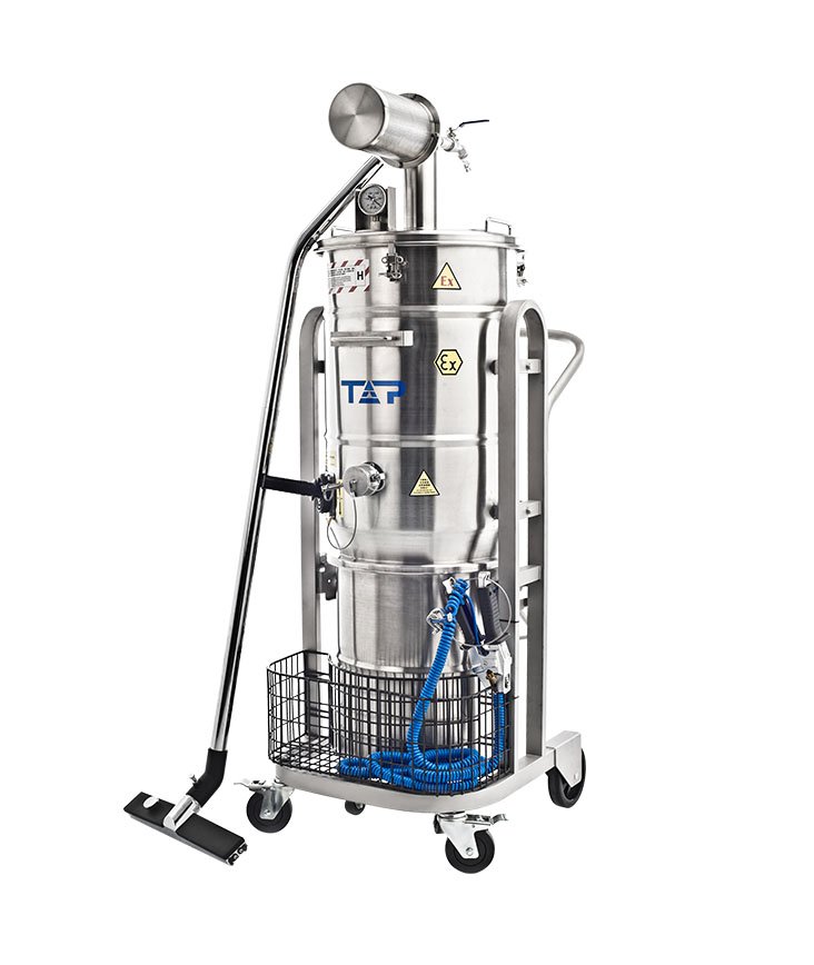 防爆吸尘器气动-水浴(浸浴)式