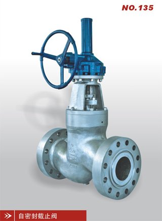 自密封截止阀