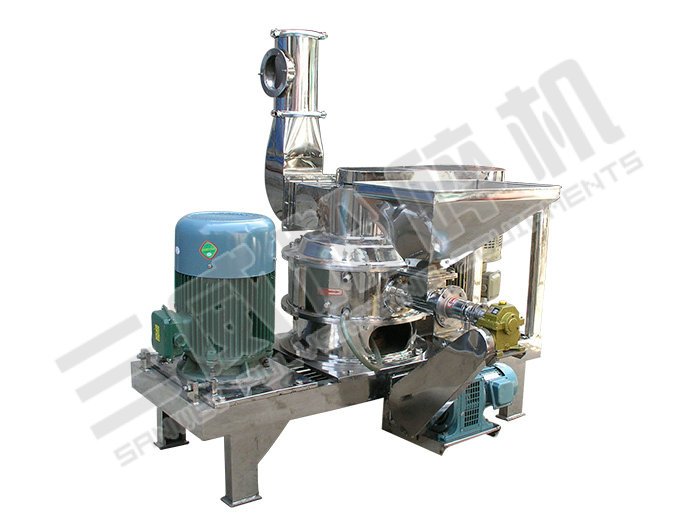 气流涡旋不锈钢水冷型粉碎机