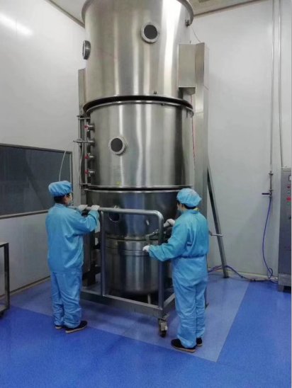 豌豆蛋白流化床制粒机（一步制粒）