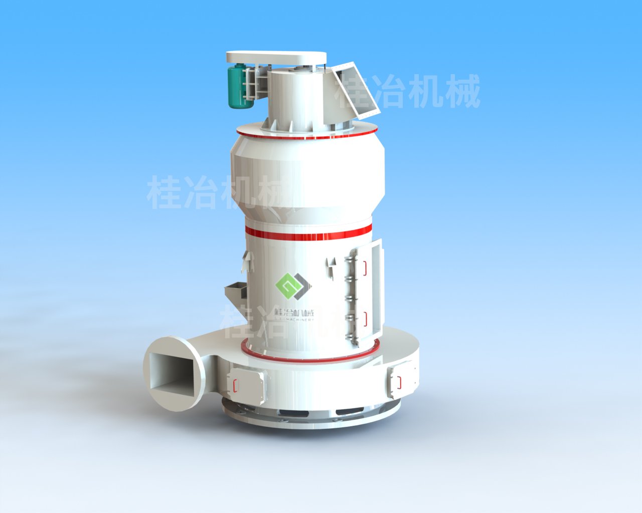 GYC2000A碳酸钙免维护磨辊装置雷蒙磨粉机粉体加工设备