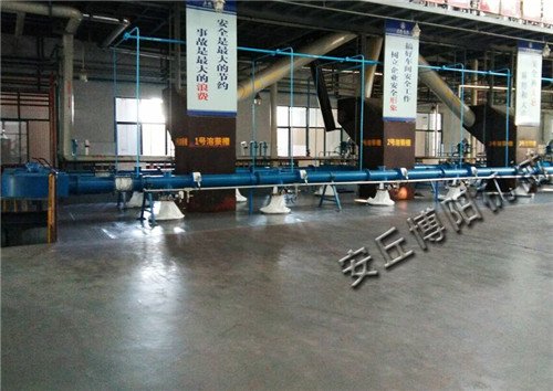 钨粉管链式输送机、管链输送装置