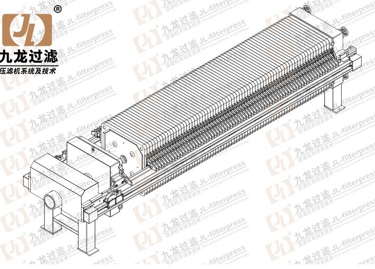 X1000厢式拉板压滤机