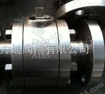 浙江A105高压锻钢球阀