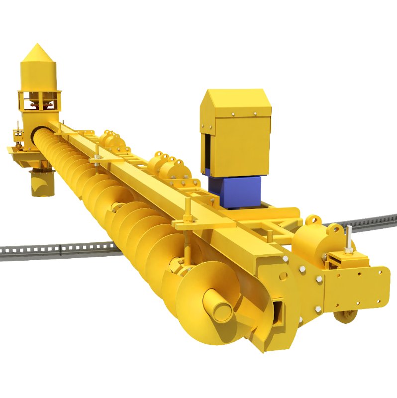 捷赛轨道式清仓机