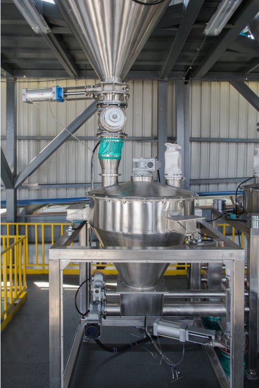 减重式称重料斗