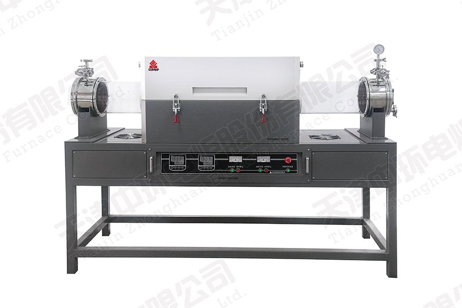 开启式大管径真空气氛管式炉