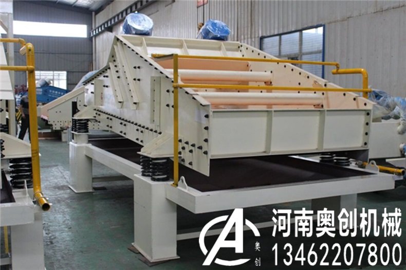 砂石料场专用振动脱水筛,水洗沙脱水专用振动筛,尾矿脱水筛