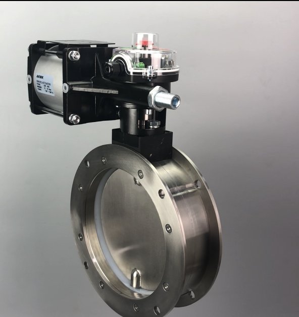 304全不锈钢粉体蝶阀  食品级阀门