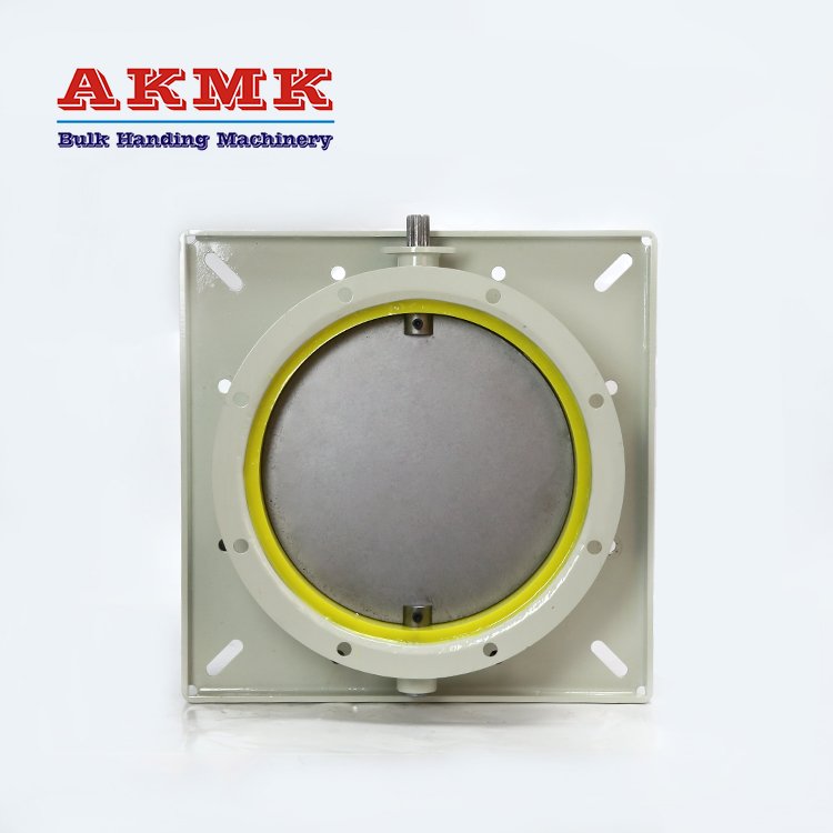 方形放料阀门 粉体用蝶阀 铸铁型