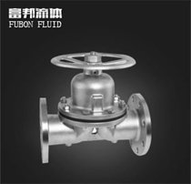 手动法兰隔膜阀G41X/F-16P