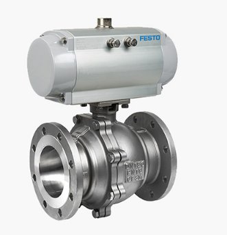 二片式高平台法兰球阀