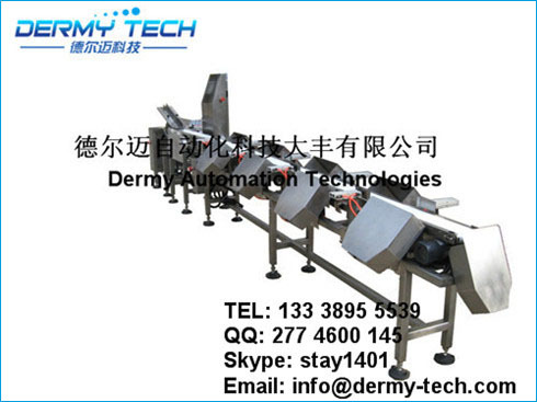 海产品鱿鱼等包装多级重量分选机自动称重机检测设备