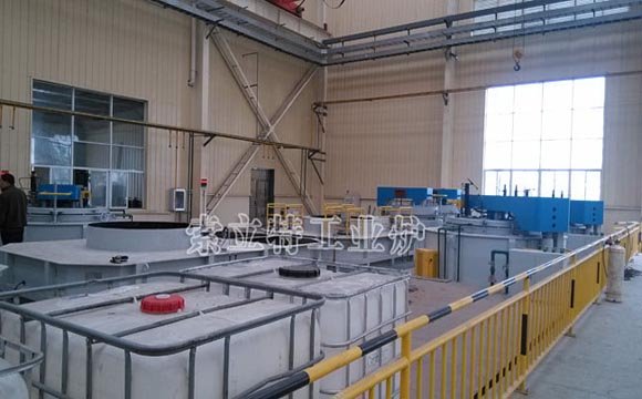 井式气体渗碳调质生产线