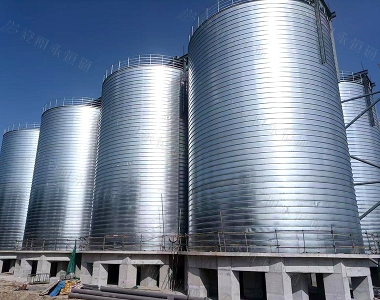 砂石骨料钢板筒仓