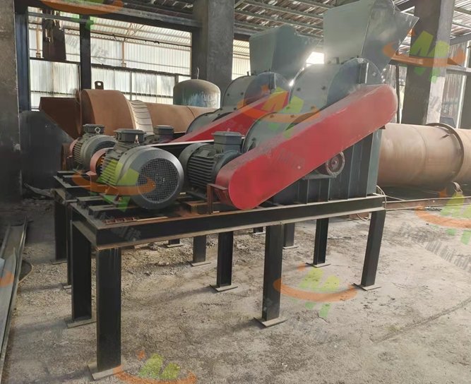 发酵猪粪双级破碎机