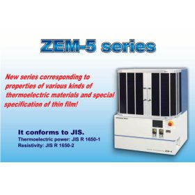 Advance Riko ZEM-5塞贝克系数电阻测量系统
