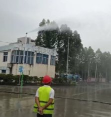 码头180°旋转喷头可除尘降温