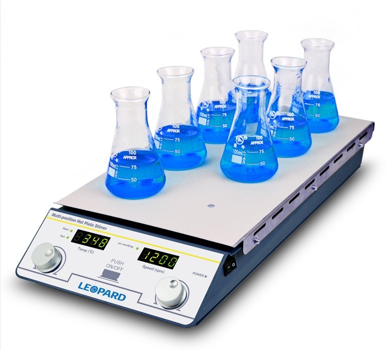 MS-8R八位加热磁力搅拌器