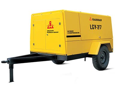 LG电动移动螺杆空气压缩机