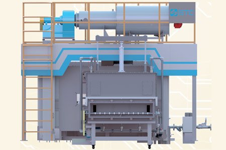 氮气氛烧结双推板窑