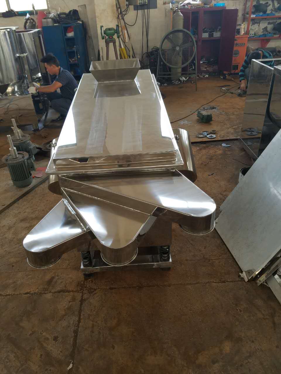 藕粉颗粒多层筛分机