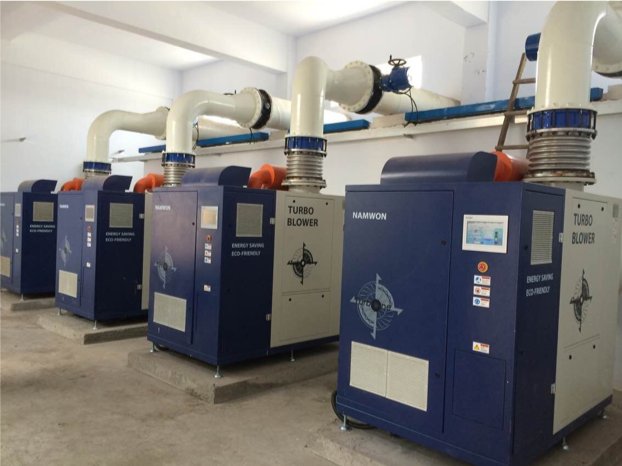 空气悬浮离心风机市政污水处理电镀养殖曝气设备