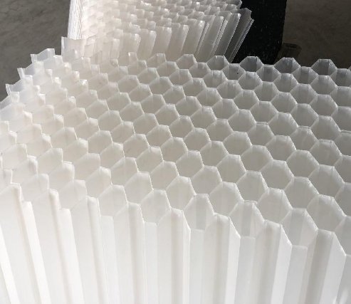 蜂窝斜管填料