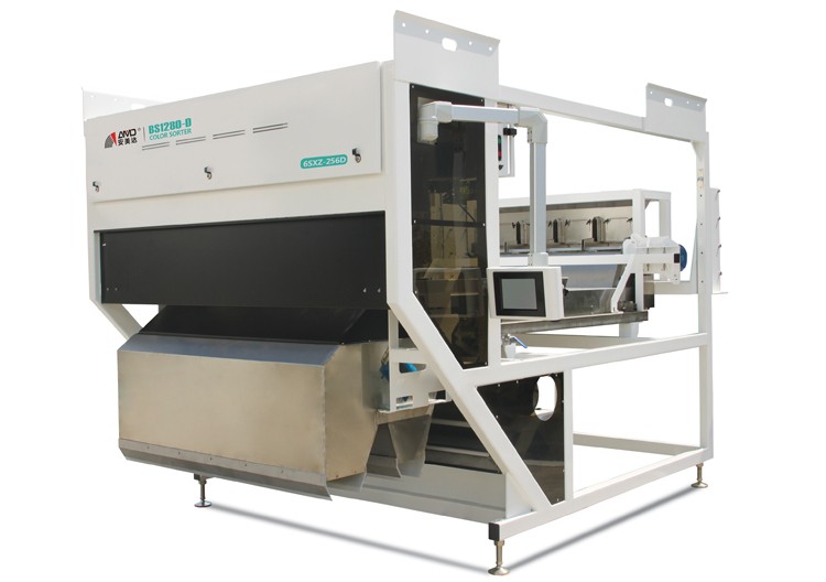 中科履带式矿石色选机BS1280-D  1公分-5公分大小颗粒专用色选机 湿选矿石分选