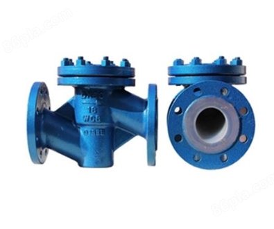 Q41F46衬氟止回阀