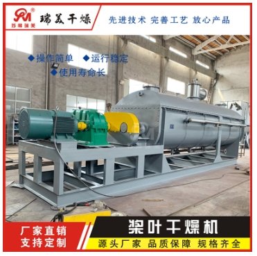 污泥真空浆叶干燥机