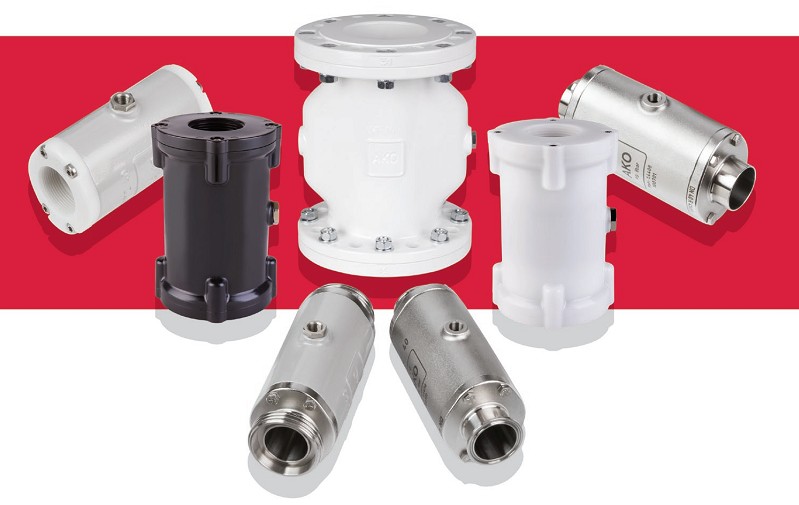 进口德国AKO管夹阀挤压阀管囊阀夹管阀