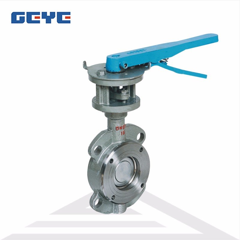 手柄对夹硬密封蝶阀