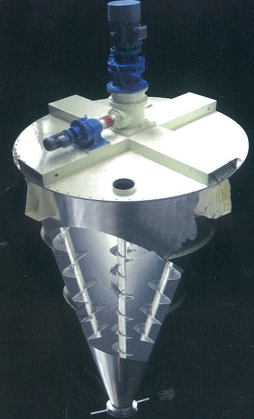 粉体三螺旋锥形混合机