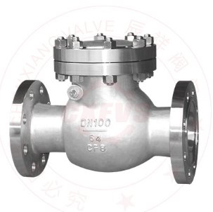 国标不锈钢旋启式法兰止回阀