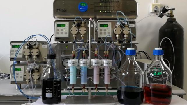 Simulative Moving Bed-模拟移动床色谱系统